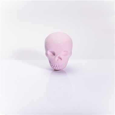 Halloweeni lummuse pealuu vannipomm